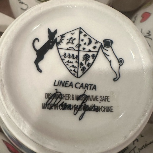 Set of Diva Pyari Linea Carta Illustrated Travel Mugs - Picture 13 of 14